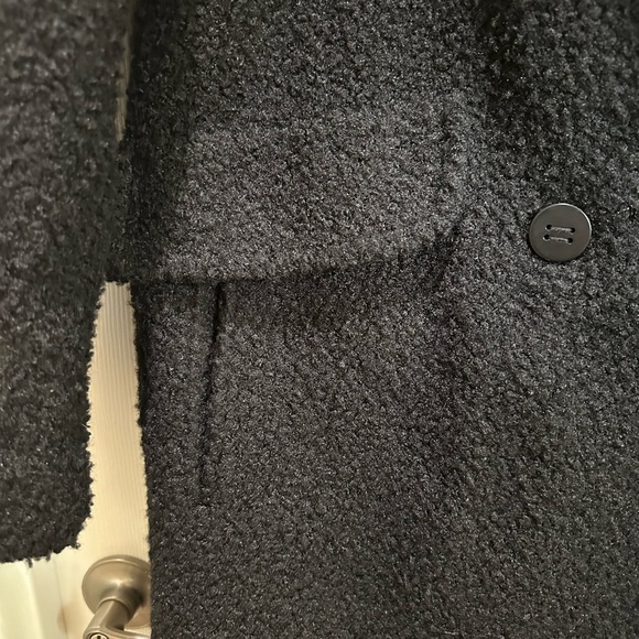 Ladies long BCBGeneration black coat - Picture 14 of 16